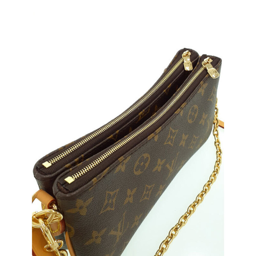 Louis Vuitton Leather Liv Brown Bag Monogram Pochette - Picture 8 of 8